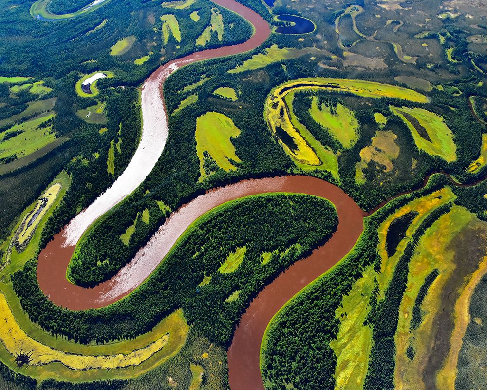 NASA Flyover Photography of Canada