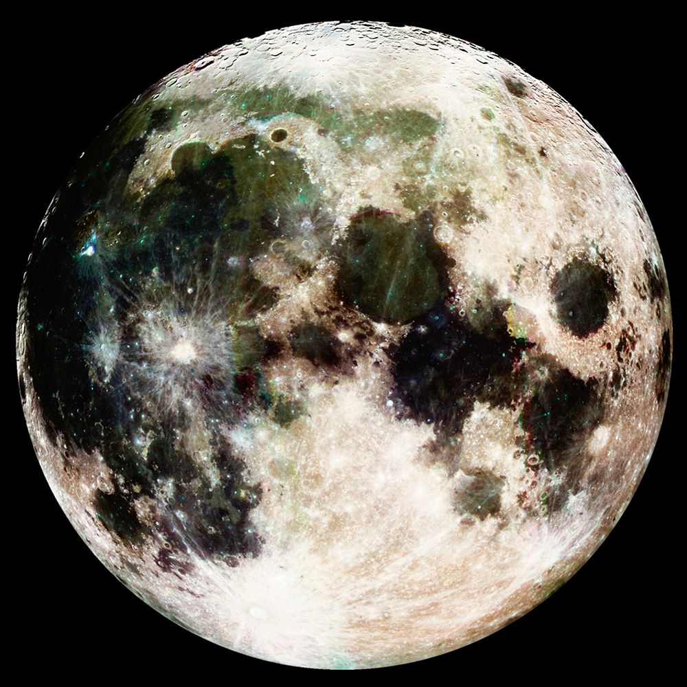 NASAs Galileo Spacecraft took this Image of Earths Moon - 1992