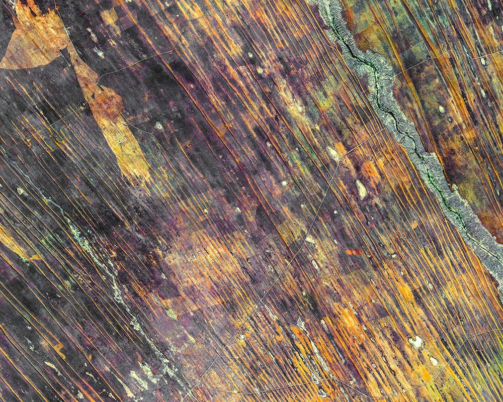 Northern Namibia Viewed from Space