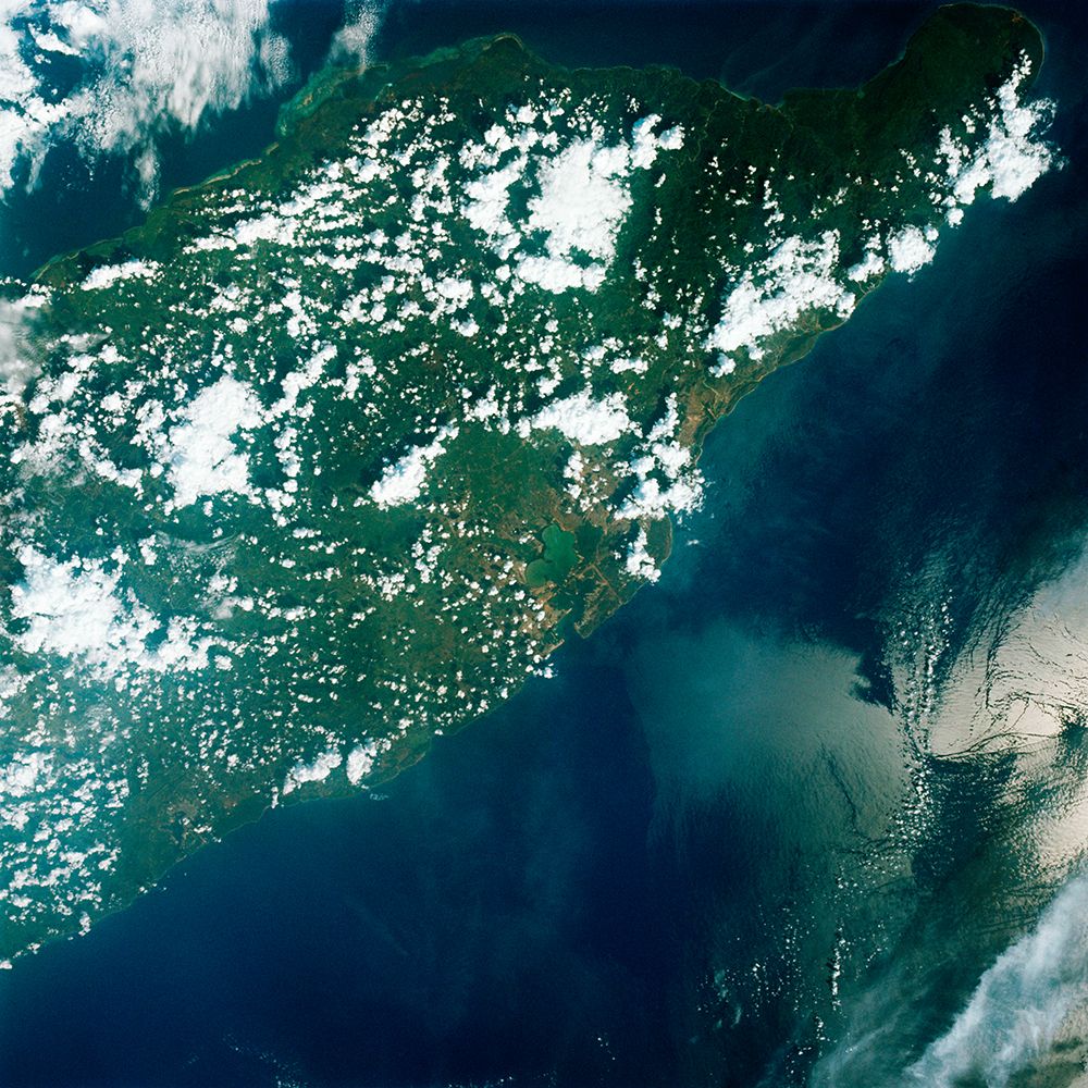 Oriente Province - Eastern end of Cuba Viewed from Space