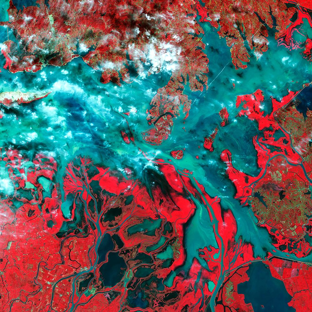 Poyang Lake - China Viewed from Space