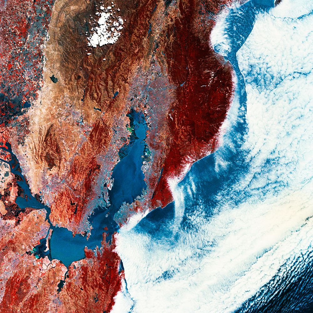 San Francisco and Bay Area Viewed from Space