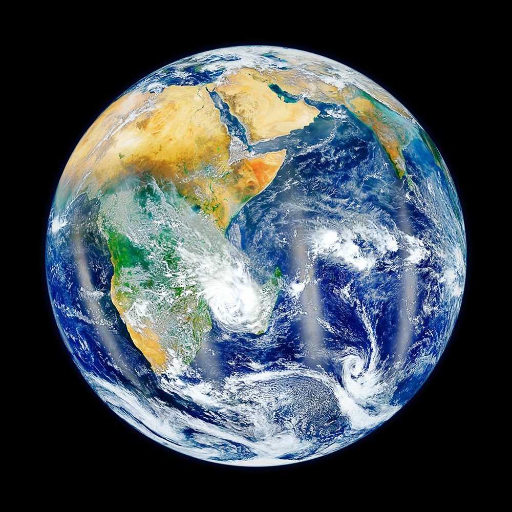 Satellite image of Earth