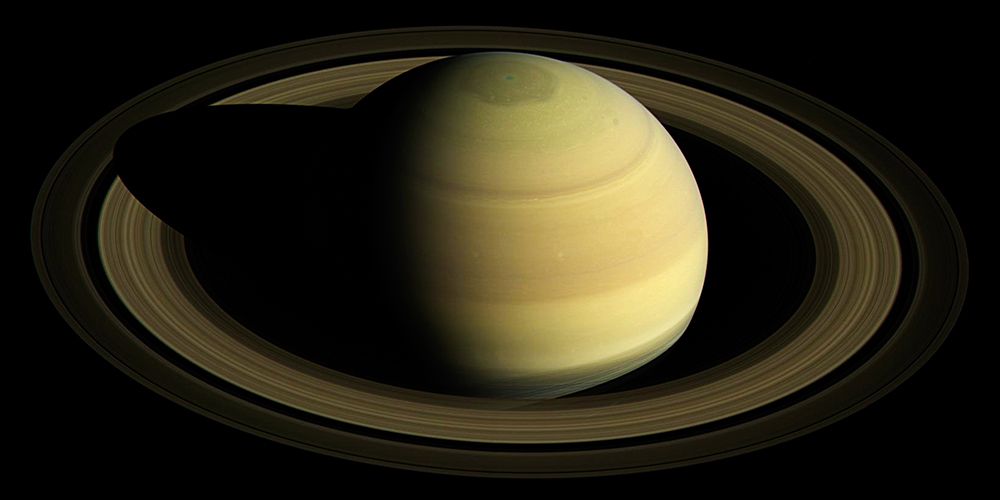 Saturns Northern Hemisphere in 2016