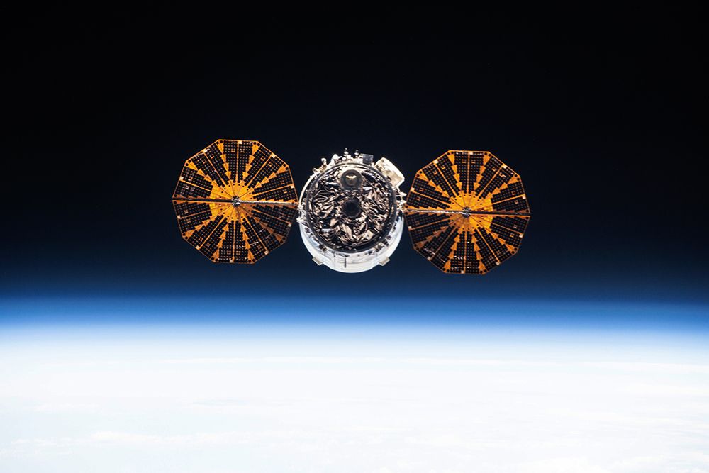 The Cygnus Spacecraft in Color