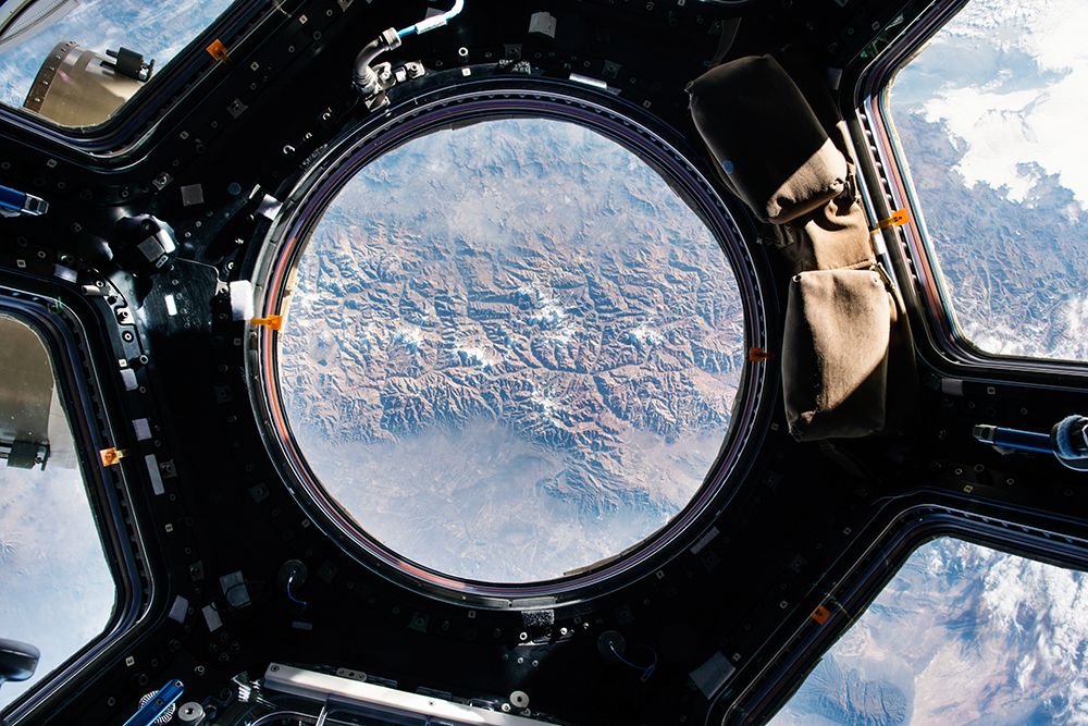 The Earth view from the Cupola onboard the International Space Station