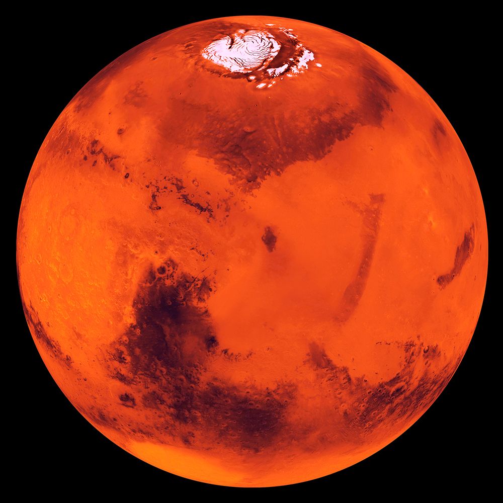 The North Polar Residual ice cap of the Planum Boreum Region