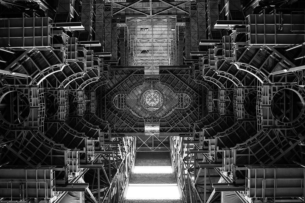 The Vehicle Assembly Building at Kennedy Space Center in Florida