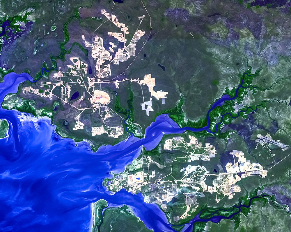 Weipa - Queensland - Australia from Space