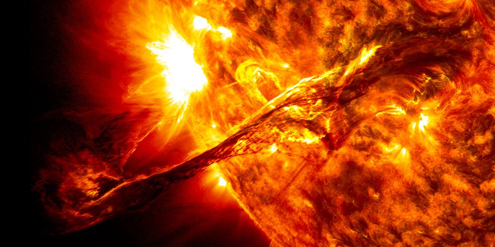 This Image was Captured by NASAs Solar Dynamics Observatory (SDO)