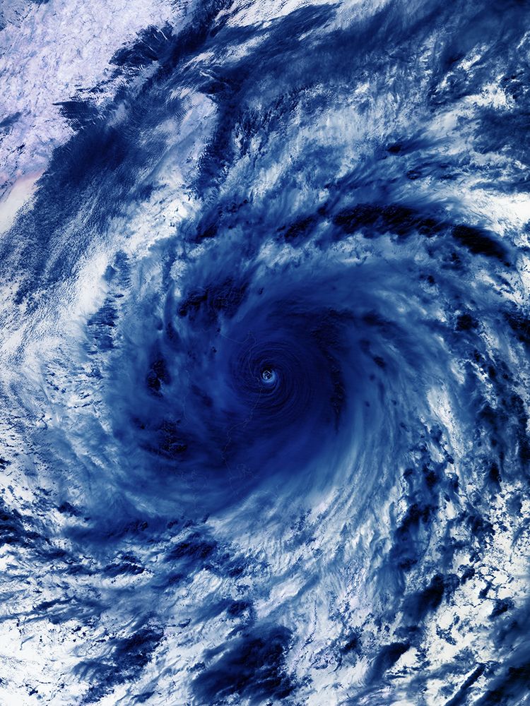 Tropical Cyclone Viewed from Space