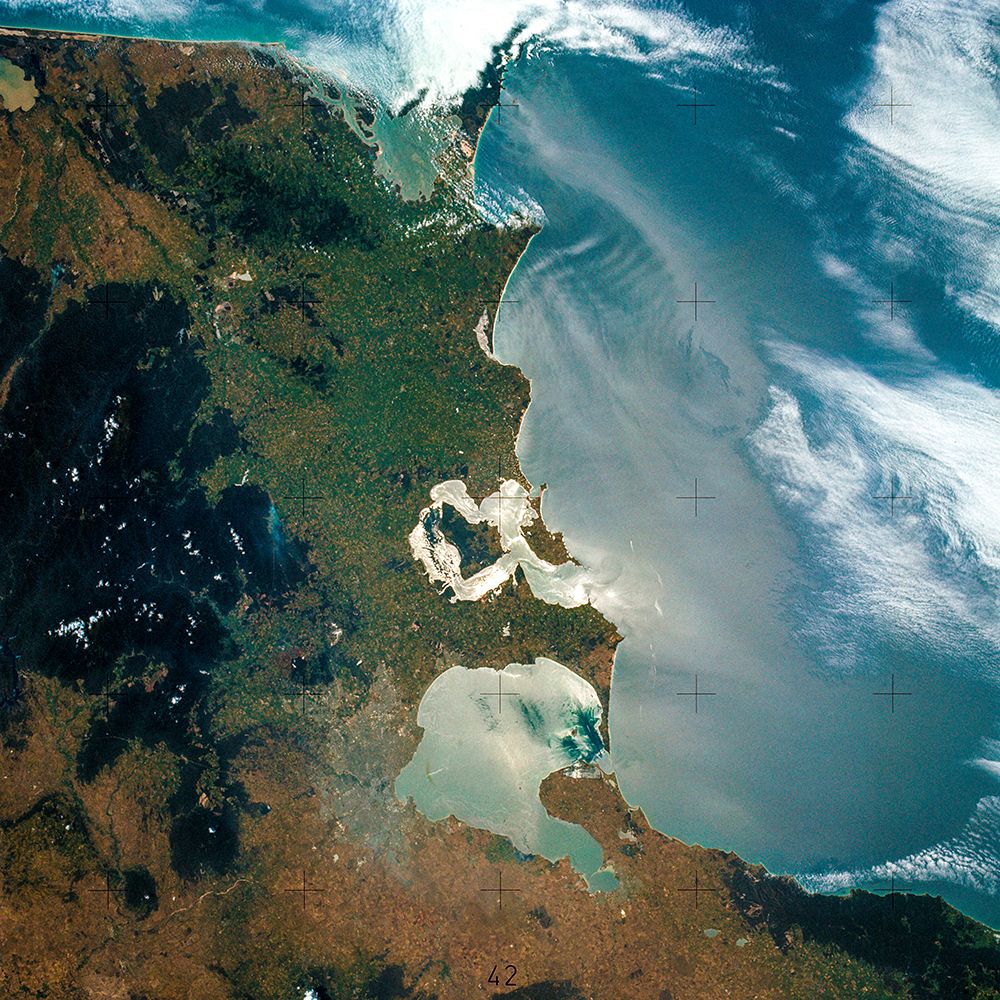 View of Melbourne - Australia as seen from the Skylab Space Station