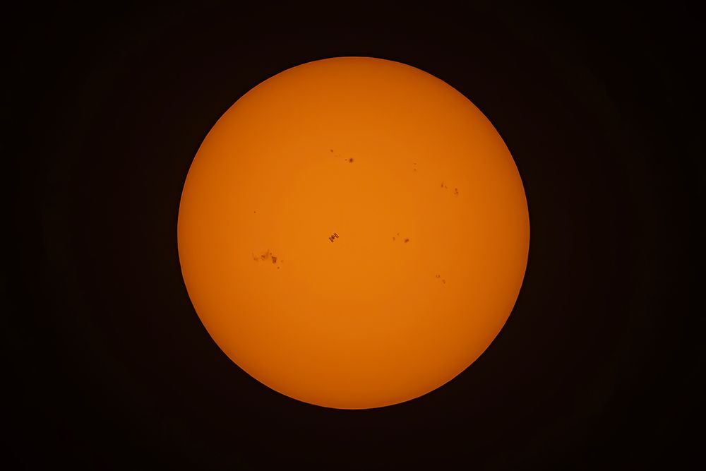 ISS Solar Transit Jun 1 2024