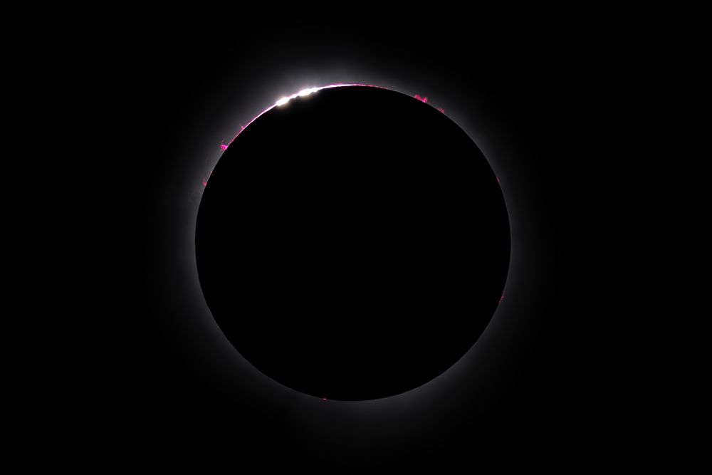 Bailys Beads and Prominences