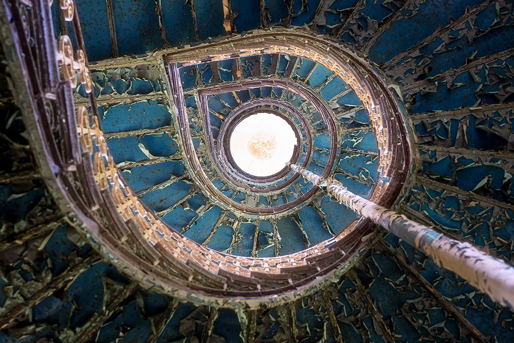 Blue Staircase