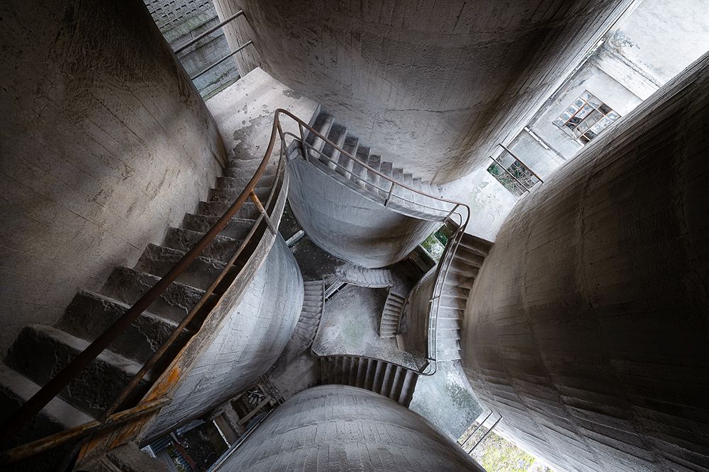 Concrete Stairs and Pillars