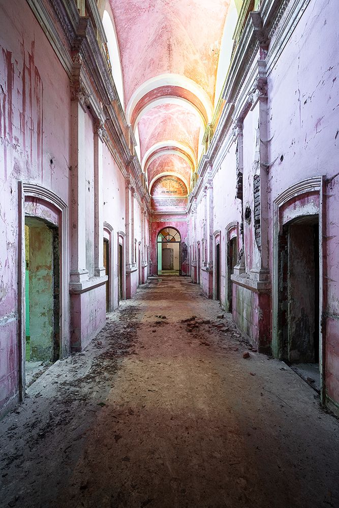 Pink Hallway