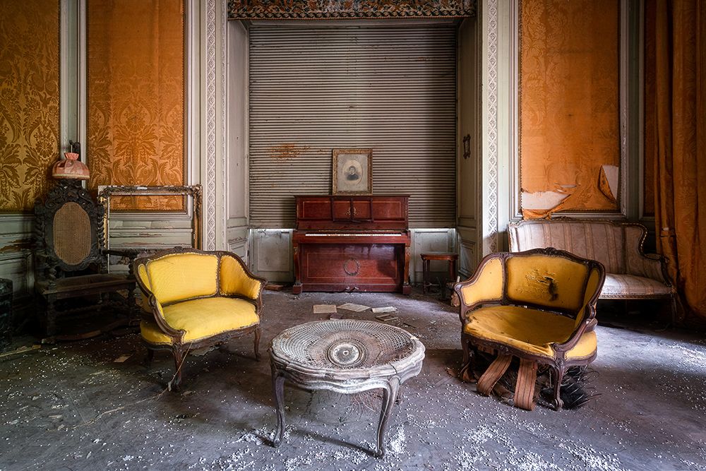 Piano in Living Room