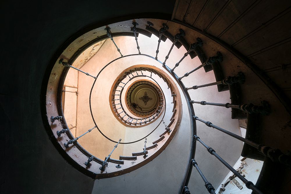 Dark Spiral Stairs