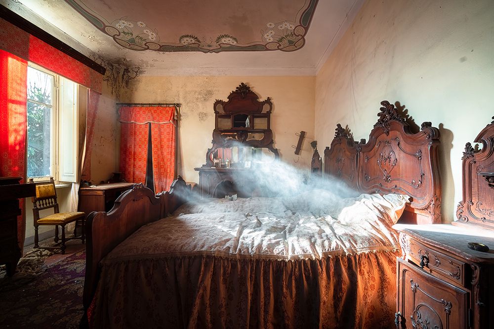 Bedroom with Dust