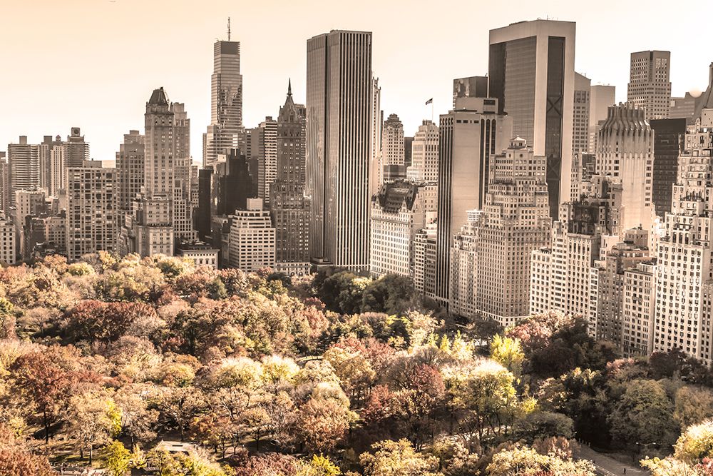 New York City Sepia