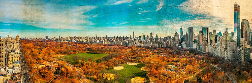 Colorful Pano New York
