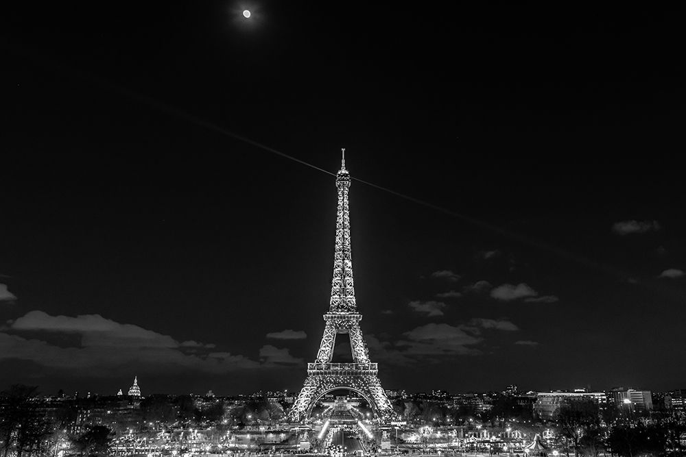 Eiffel Tower Moon 1