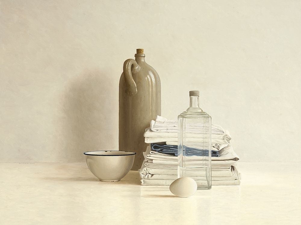 Jar-Bottle-Egg-Bowl and Cloths