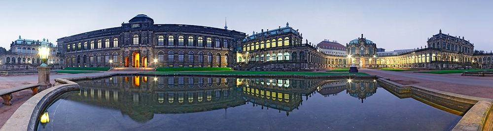 Zwinger Dresden Abendstimmung