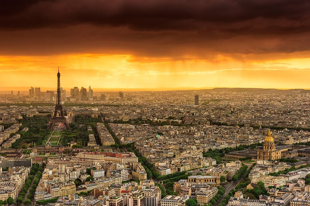 Sunset to Paris