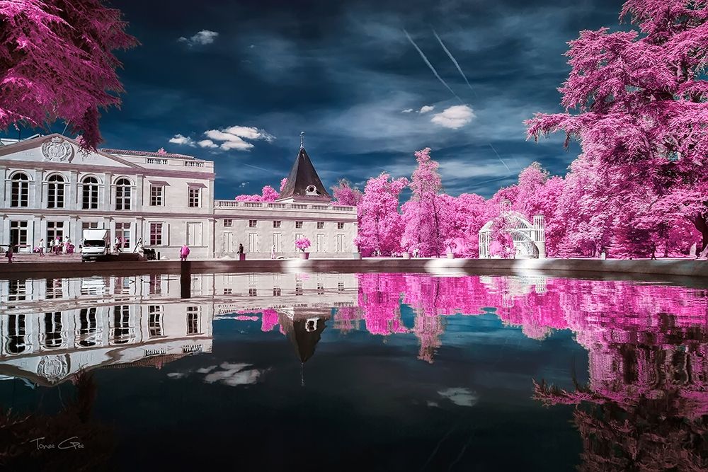 Gradignan s City Hall-France - Infrared Photography